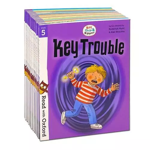 Read with Oxford-Key trouble - Stage 5 - 16 books set extra image $1
