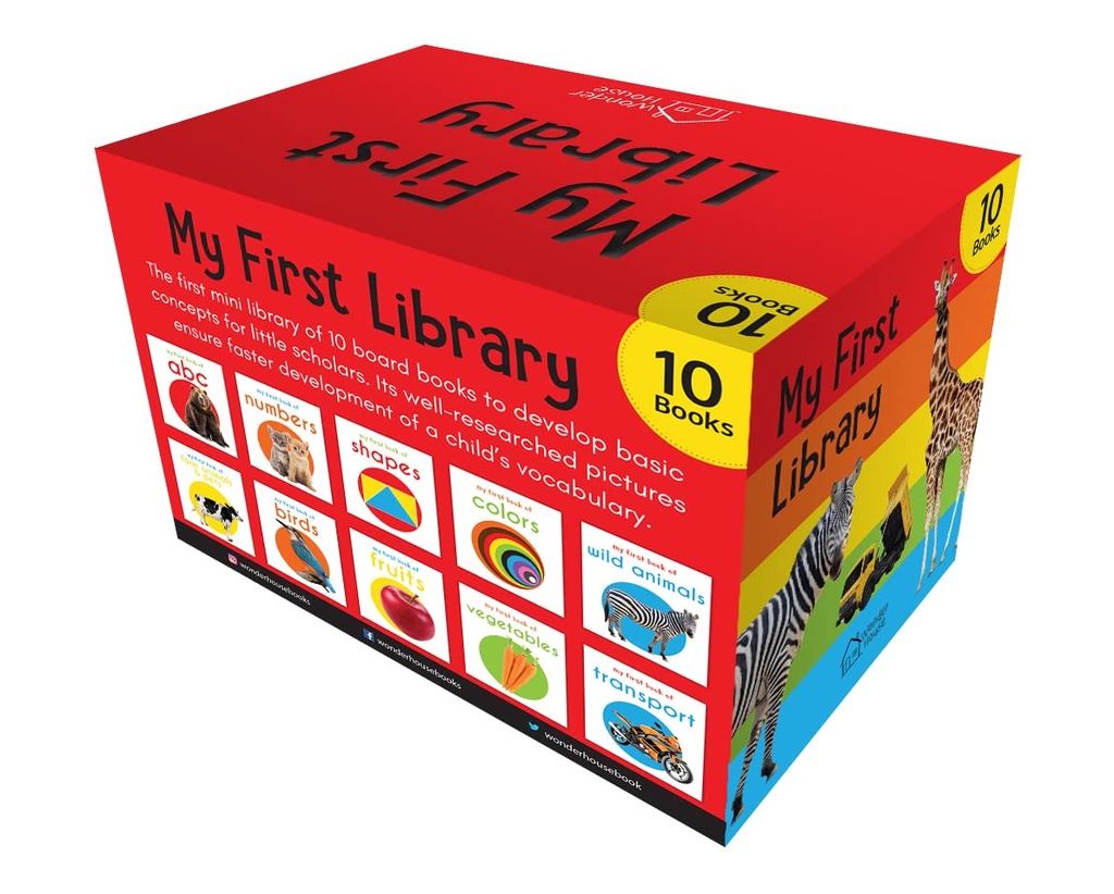 My First Library : Boxset Of 10 Board Books For Kids extra image $5