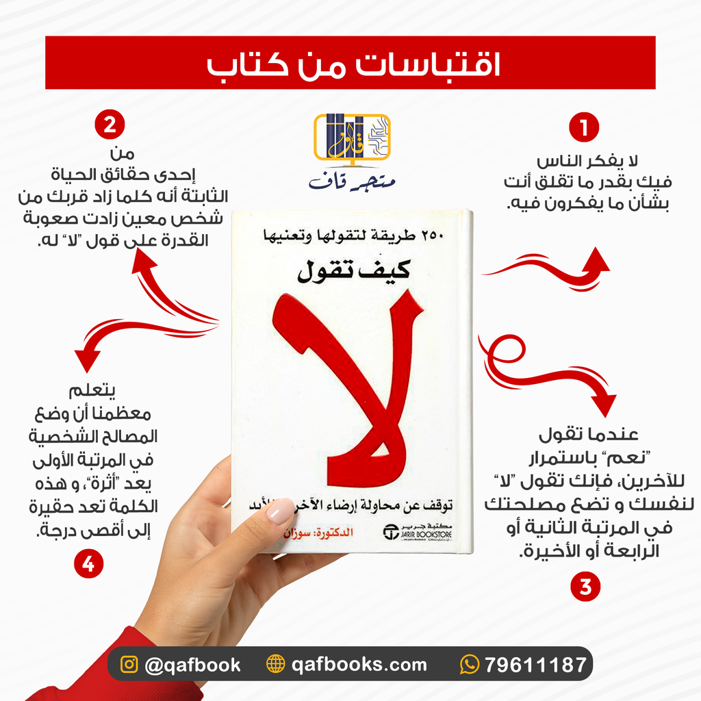 كيف تقول لا 250 طريقة لتقولها و تعنيها extra image $1