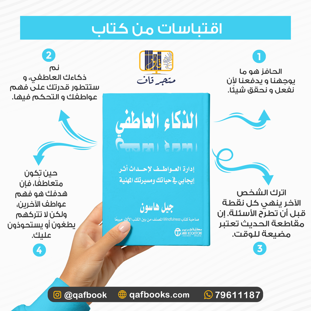 ‎الذكاء العاطفي ادارة العواطف لاحداث أثر ايجابي في حياتك ومسيرتك المهنية‎ extra image $1