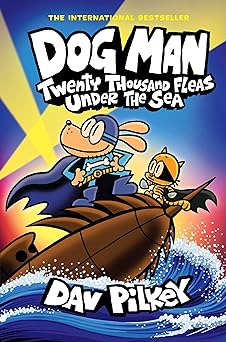 [9789354716164] Dog Man: Twenty Thousand Fleas Under the Sea