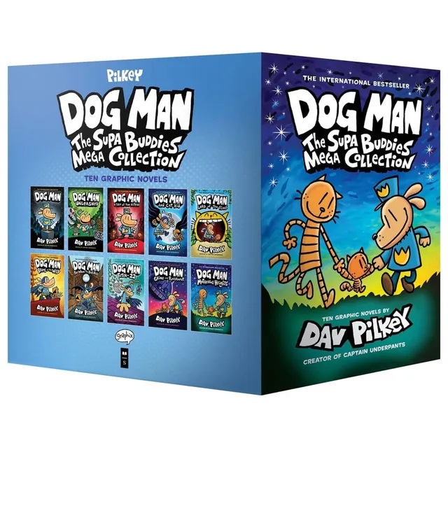 [9782020071925] Dog Man: The Supa Buddies Mega Collection Boxed Set - Pack of 10