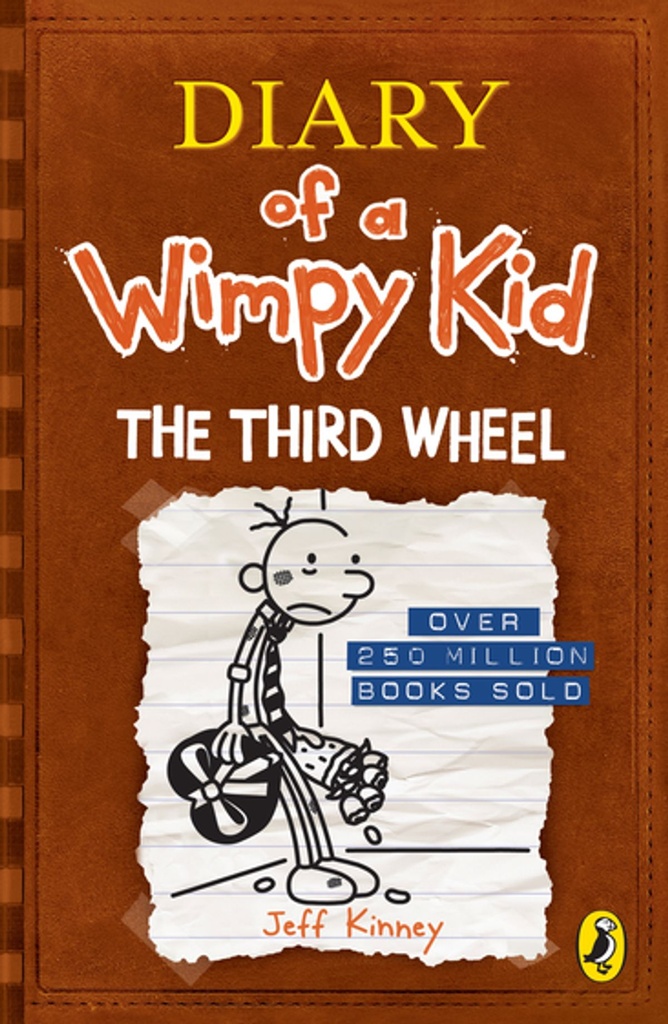 [9780241342749] Diary of a Wimpy Kid 7 : The Third Wheel