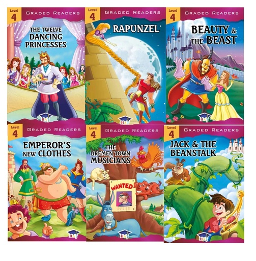 [QAFBOOK00010] Graded English Readers Level Four 1-6