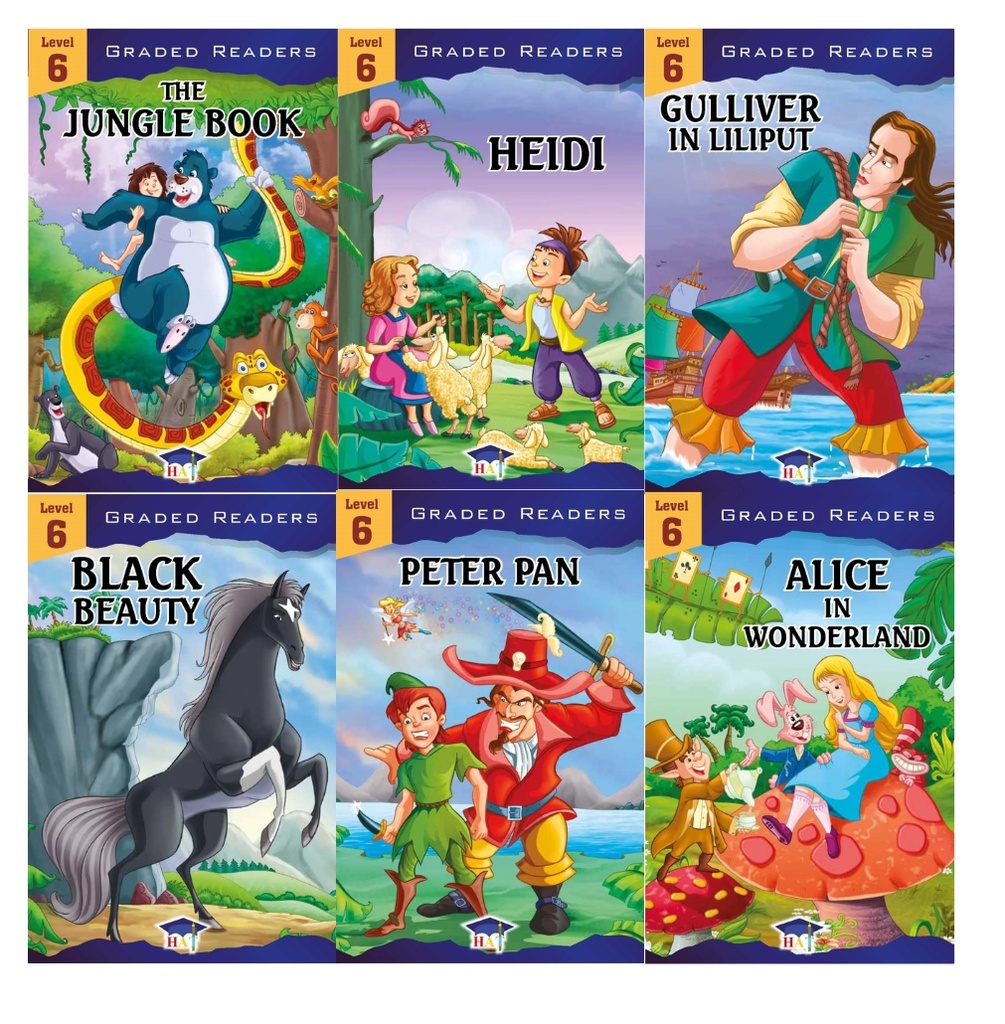 [QAFBOOK00012] Graded English Readers Level Six 1-6